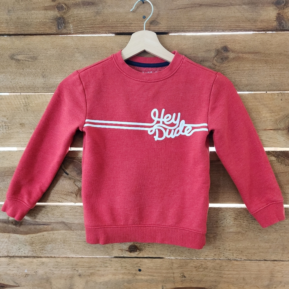 Hey Dude Cat & Jack children's sweatshirt SZ 4/5